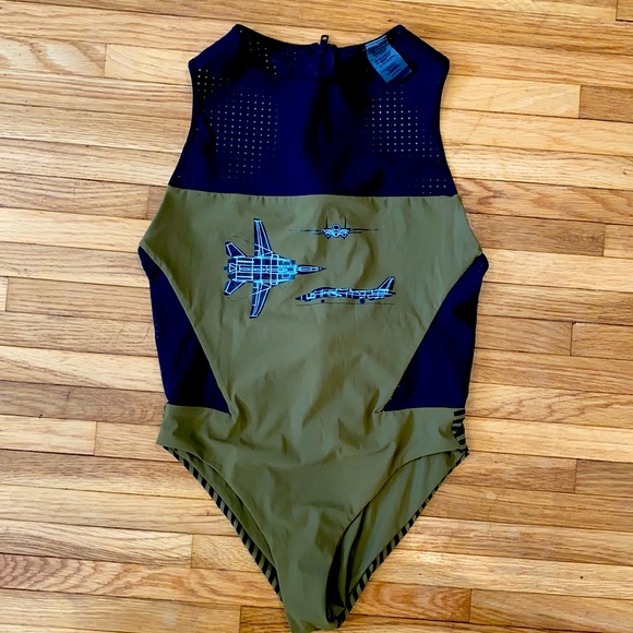 Boys + Arrows Other - Boys & Arrows one piece battleline bathing suit